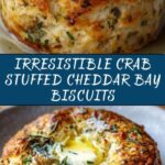 Crab Stuffed Cheddar Bay Biscuits with Lemon Butter Recipe