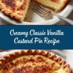 Classic Vanilla Custard Pie Recipe