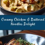 Chicken with Buttered Noodles Recipe