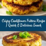 Basic Cauliflower Fritters Recipe