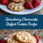 Strawberry Cheesecake Stuffed Cookies Recipe