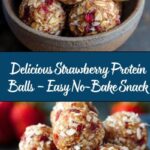 Strawberry Protein Balls Recipe