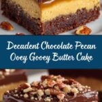 Chocolate Pecan Ooey Gooey Butter Cake Recipe