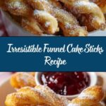 Crispy Funnel Cake Sticks Recipe