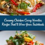 Creamy Chicken Curry Noodles Recipe