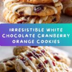 White Chocolate Cranberry Orange Cookies Recipe