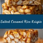 Salted Caramel Rice Krispie Treats Recipe