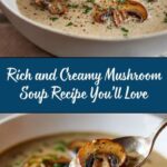 Creamy Mushroom Soup Recipe