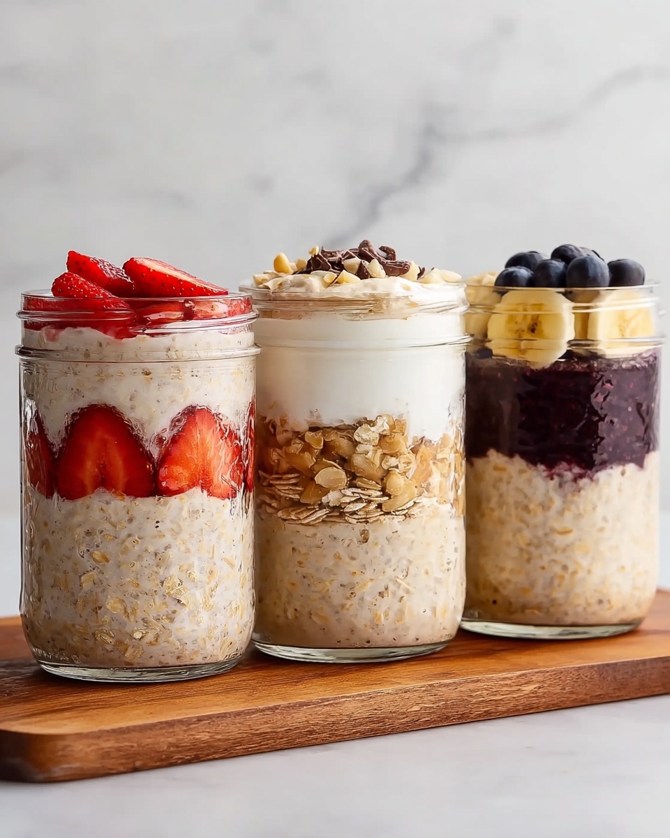 Creamy Protein-Packed Overnight Oats Recipe - Recipe Image