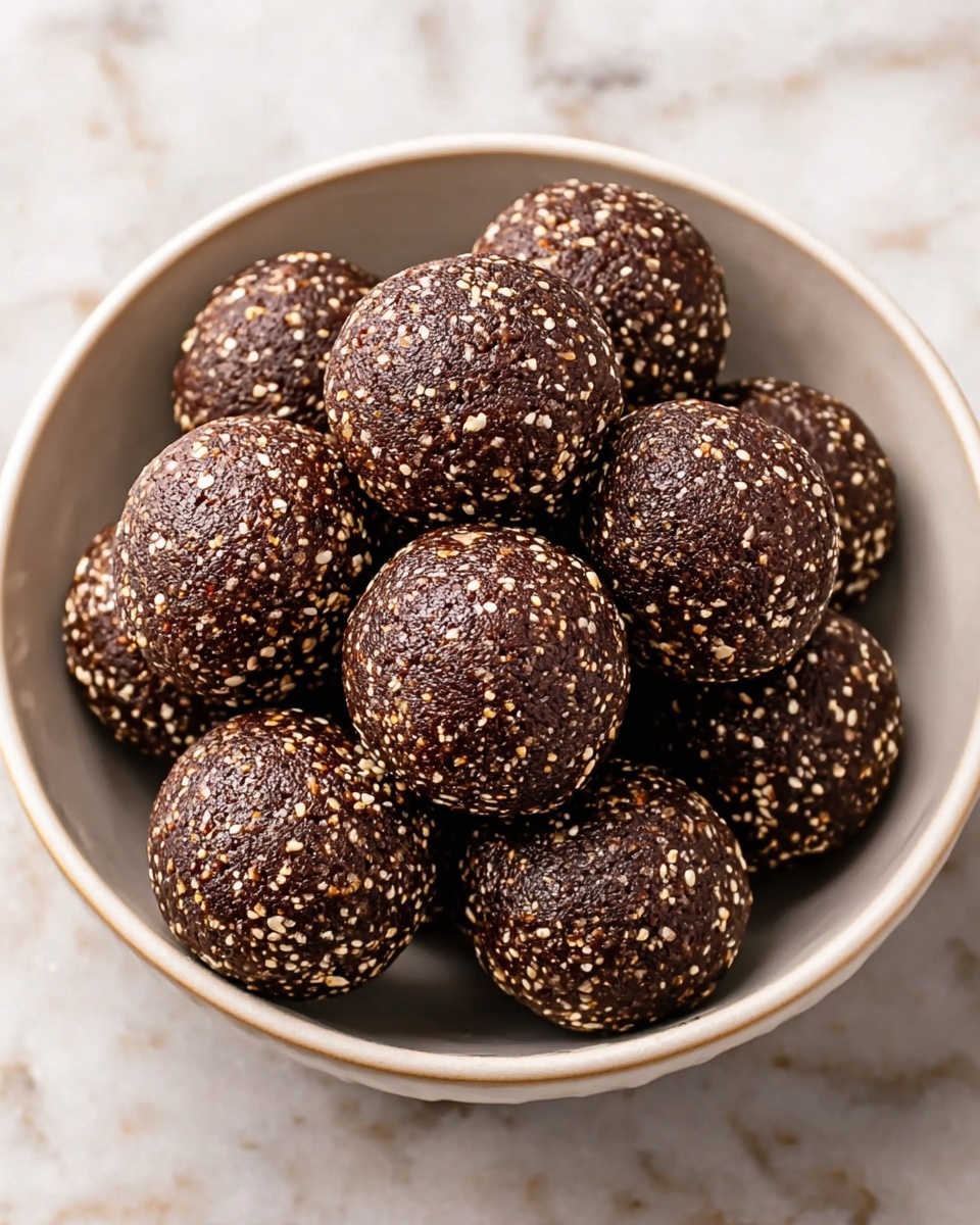 Wholesome Chocolate Bliss Balls Recipe - Recipe Image
