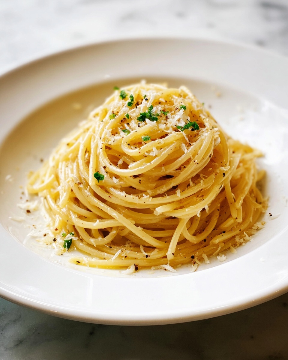 Spaghetti with Garlic and Oil (Aglio E Olio) Recipe - Recipe Image