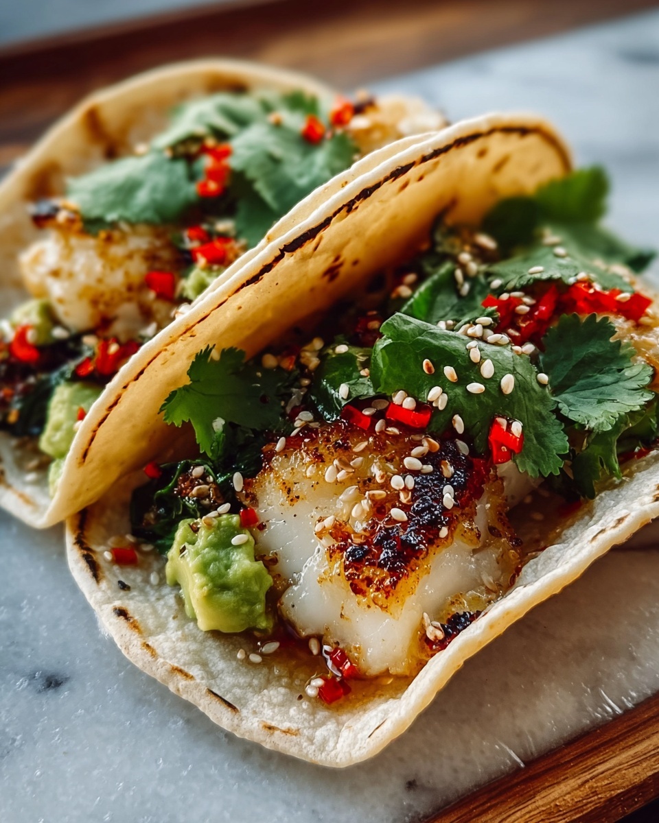 Speedy Smash Dumpling Tacos Recipe - Recipe Image