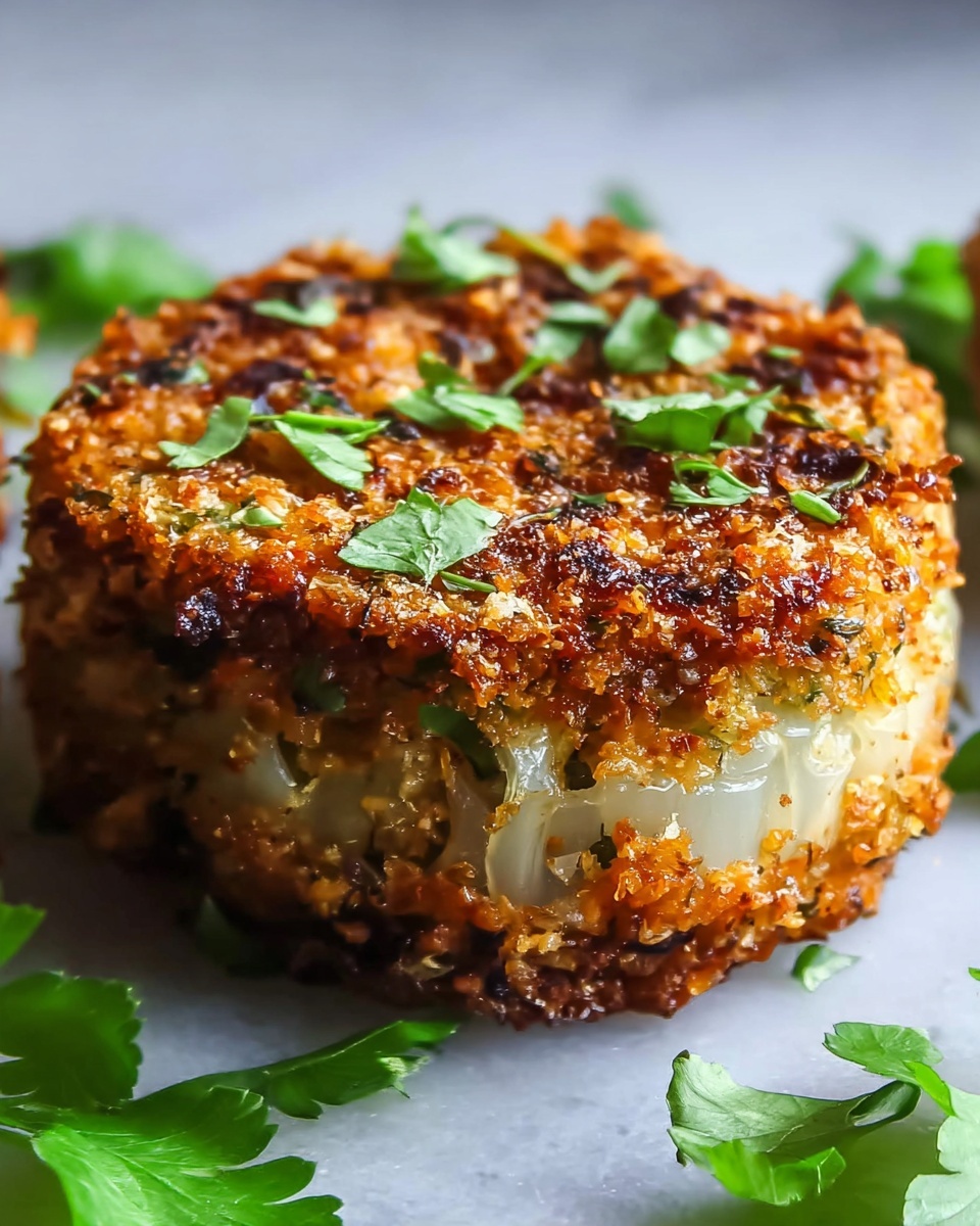 Oven-Baked Cabbage Burgers Recipe - Recipe Image