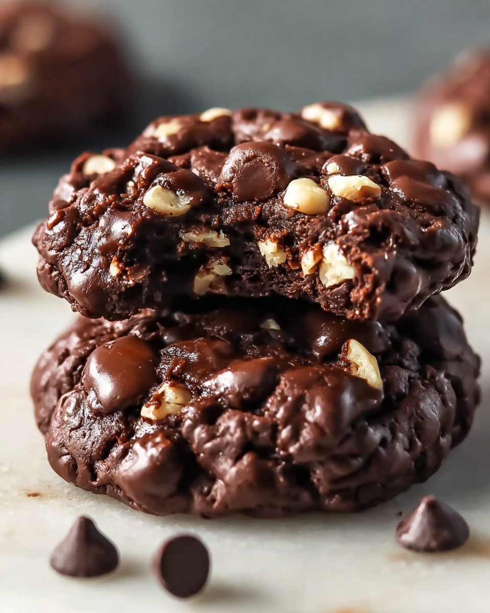No-Bake Chocolate Peanut Butter Oatmeal Cookies Recipe - Recipe Image