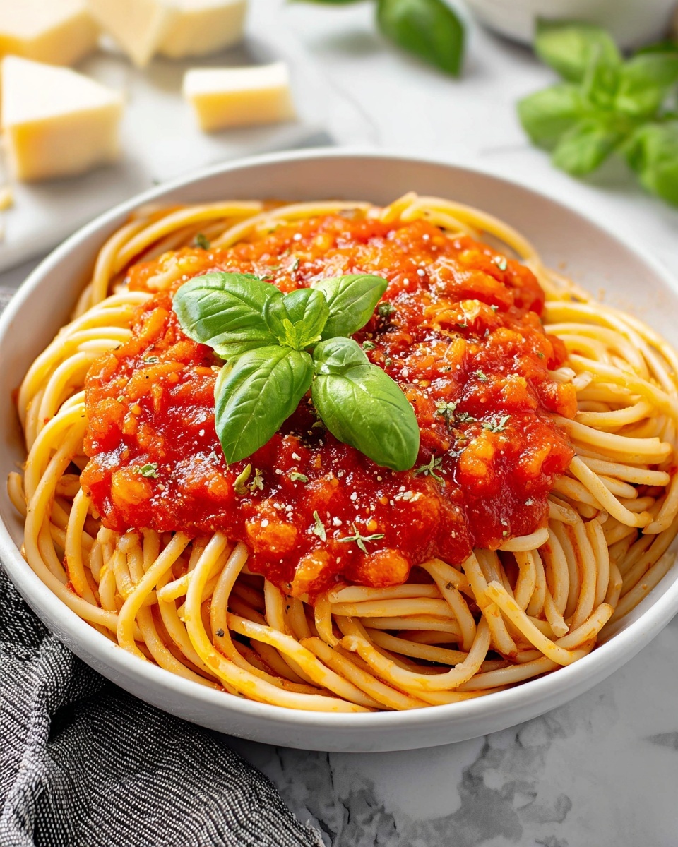 Pomodoro Sauce with San Marzano Tomatoes Recipe - Recipe Image