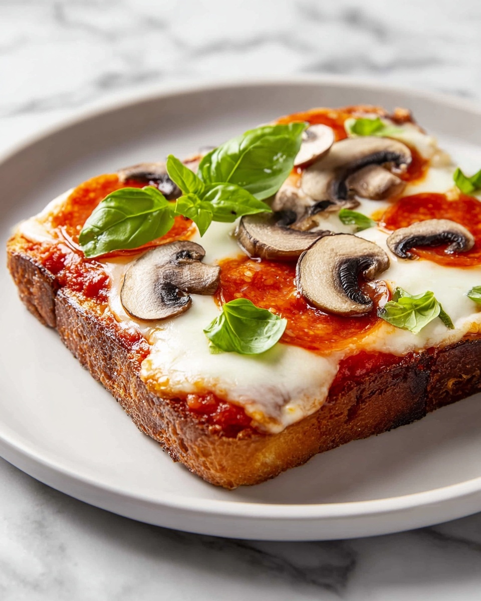Pizza Toast Recipe - Recipe Image