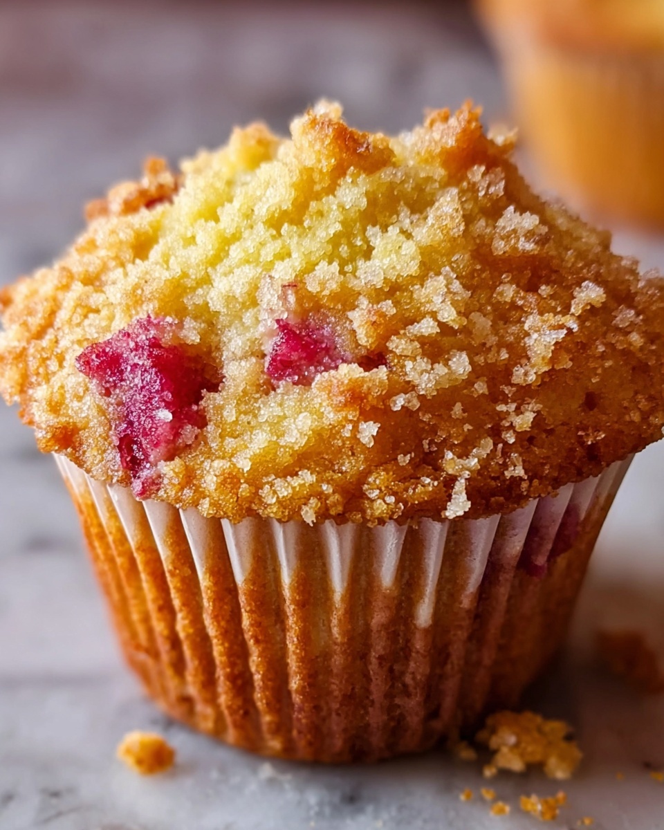Rhubarb Muffins Recipe - Recipe Image