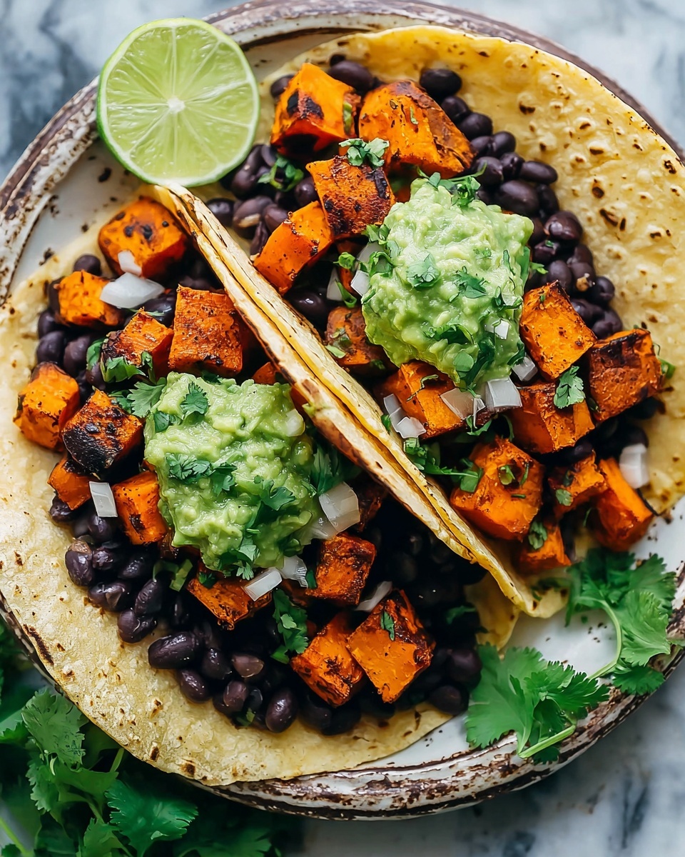 Black Bean Sweet Potato Tacos Recipe - Recipe Image