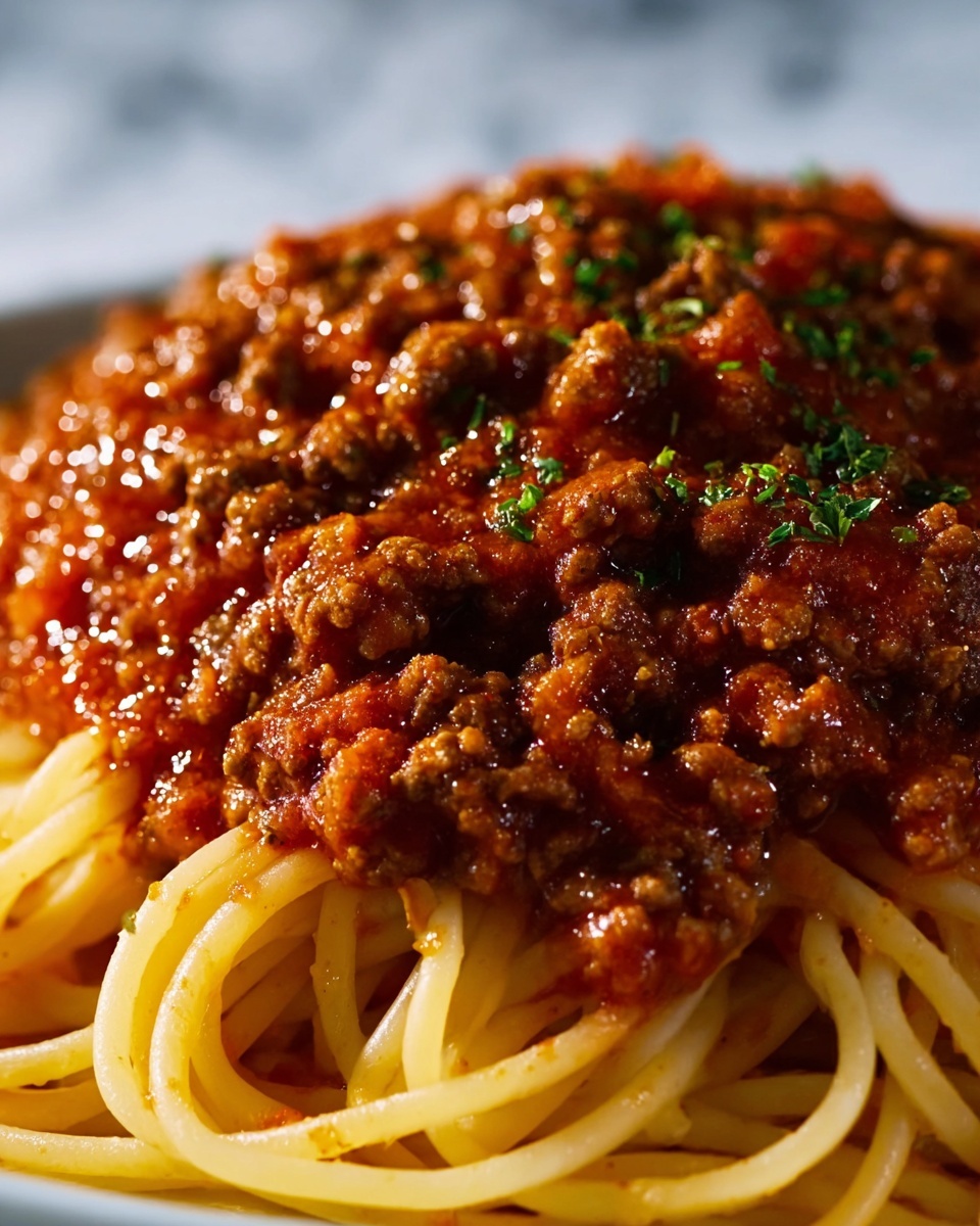 Made Spaghetti Meat Sauce Recipe - Recipe Image