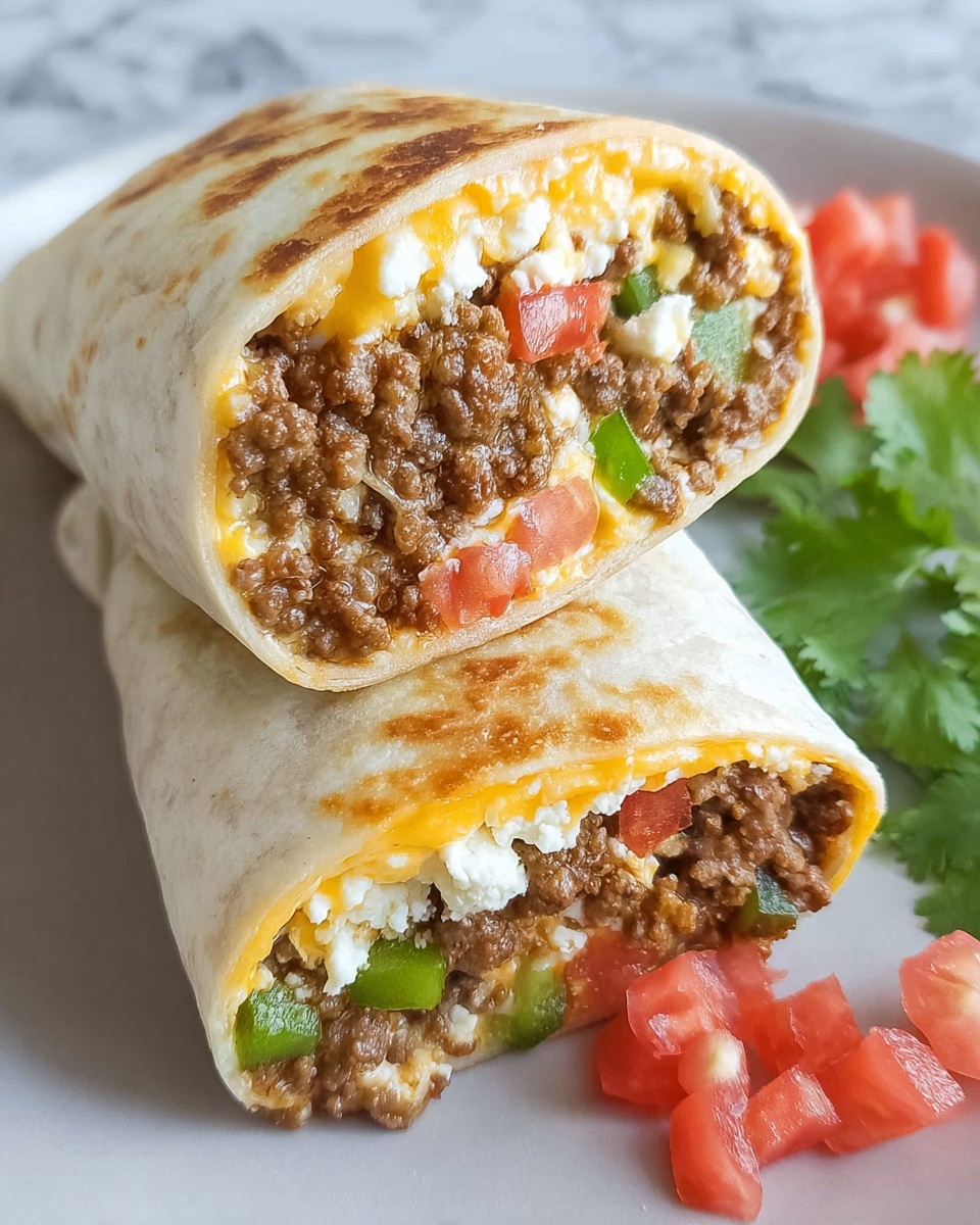 MexiMelt: Cheesy Taco Wraps with Pico de Gallo Recipe - Recipe Image