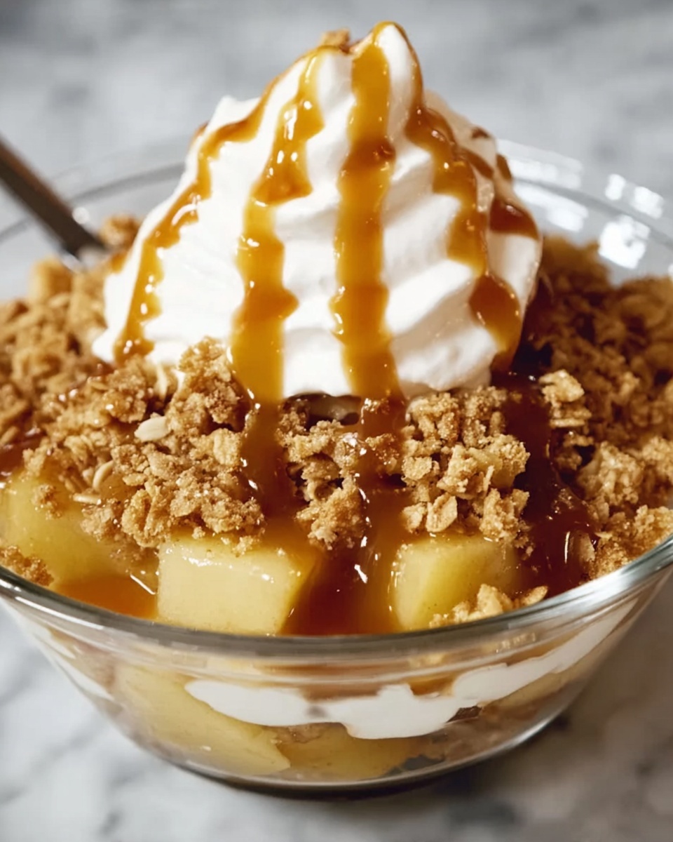 Caramel Apple Crisp Recipe - Recipe Image