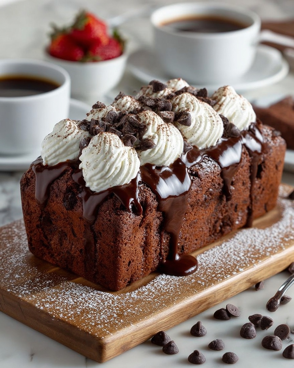 Fudge Brownie Bread: The Ultimate Decadent Recipe - Recipe Image