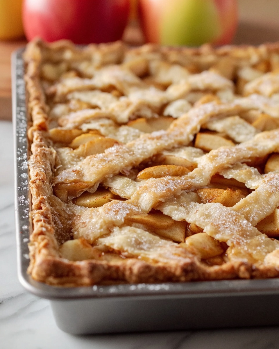Apple Slab Pie Recipe - Recipe Image