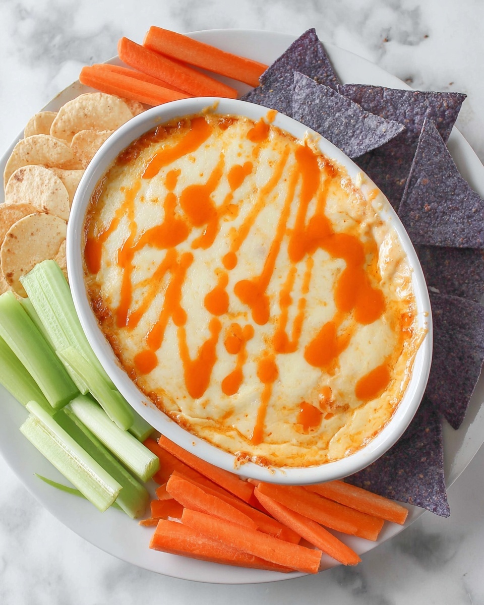 Healthy Buffalo Chicken Dip Recipe - Recipe Image