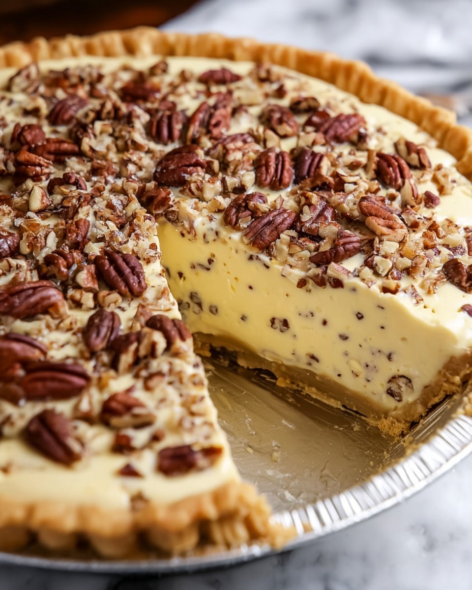 Pecan Cream Pie Recipe - Recipe Image