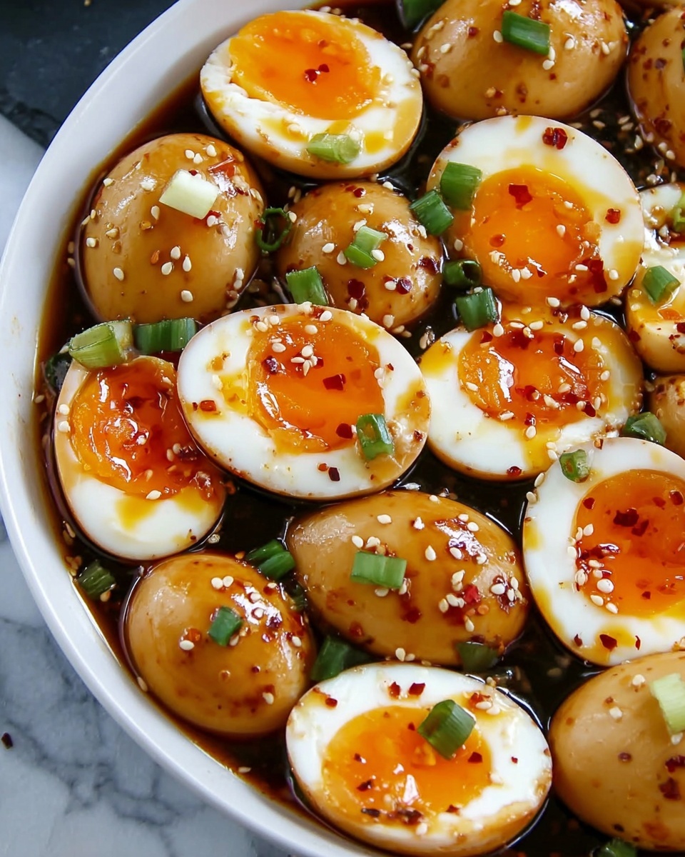 Marinated Eggs (Korean Mayak Eggs) Recipe - Recipe Image