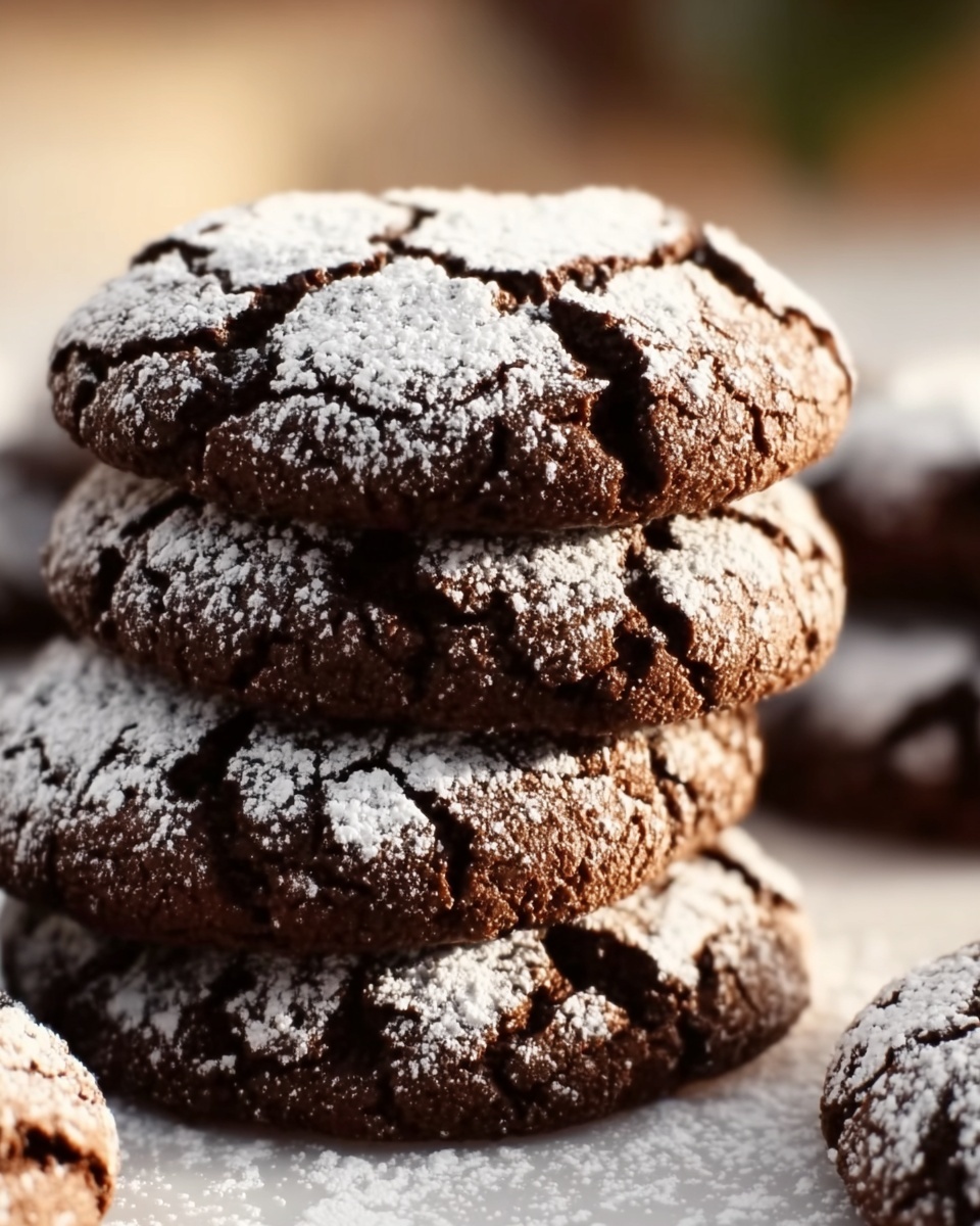 Chocolate Crinkle Cookies Recipe - Recipe Image