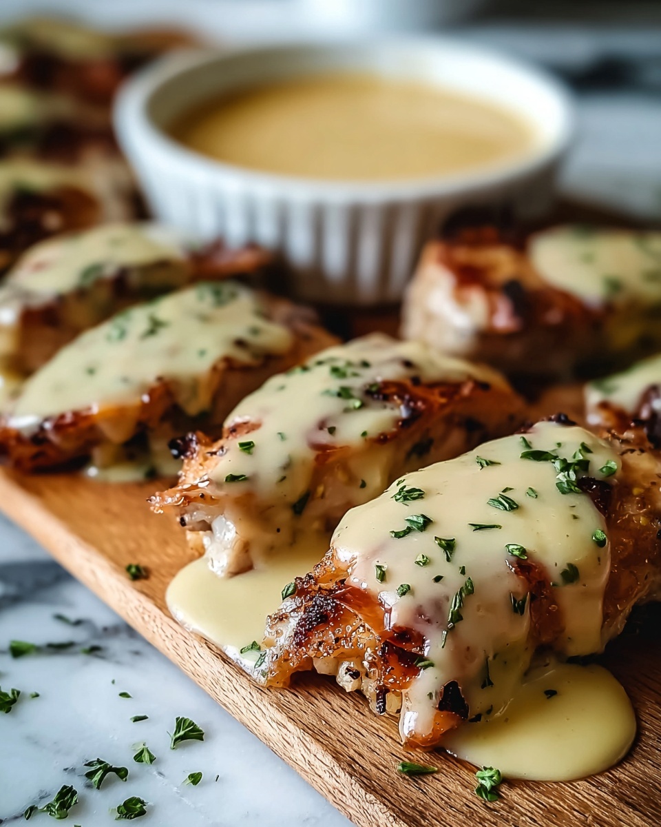 Alfredo Chicken Wings Recipe - Recipe Image