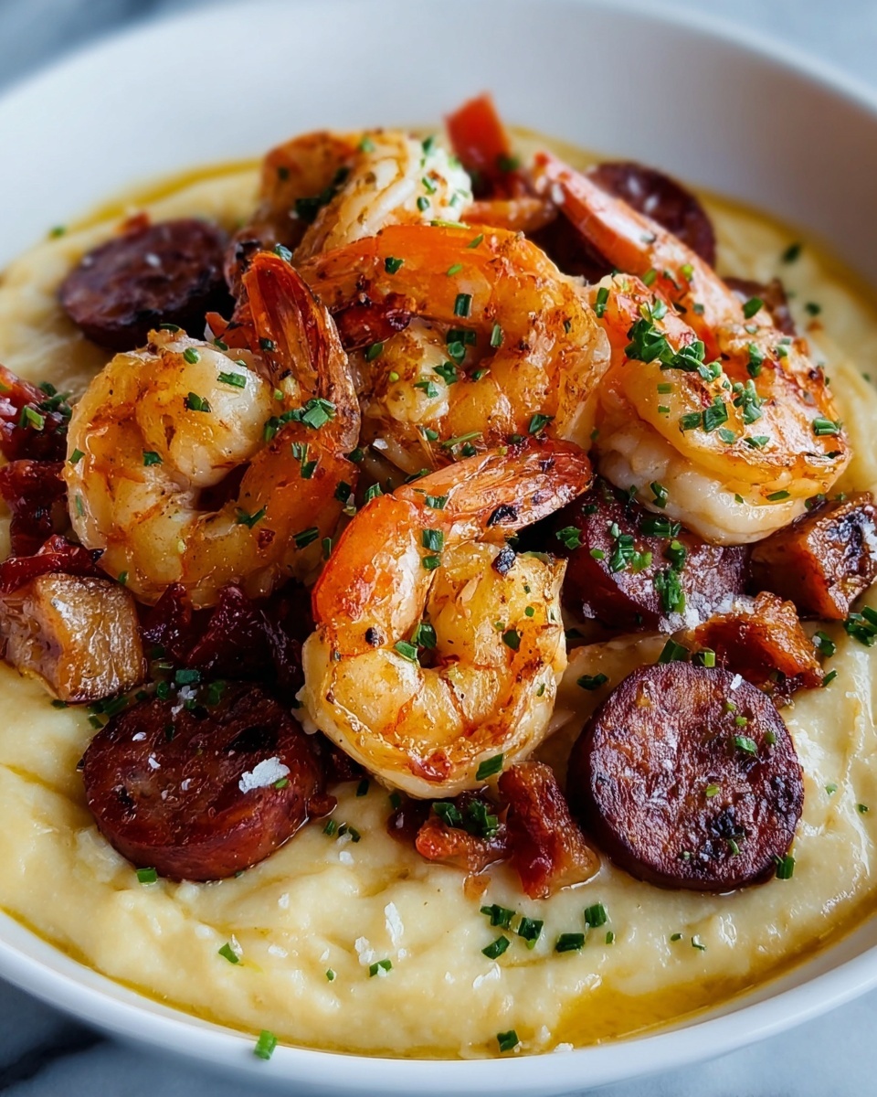 Creamy Cajun Shrimp Pasta with Sausage Recipe - Recipe Image