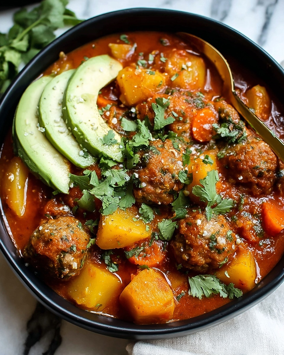 Mexican Meatball Soup Recipe - Recipe Image