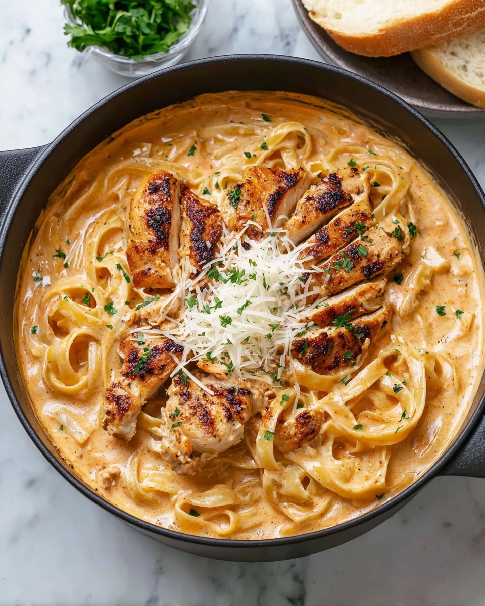 Creamy Cajun Chicken Pasta Recipe - Recipe Image