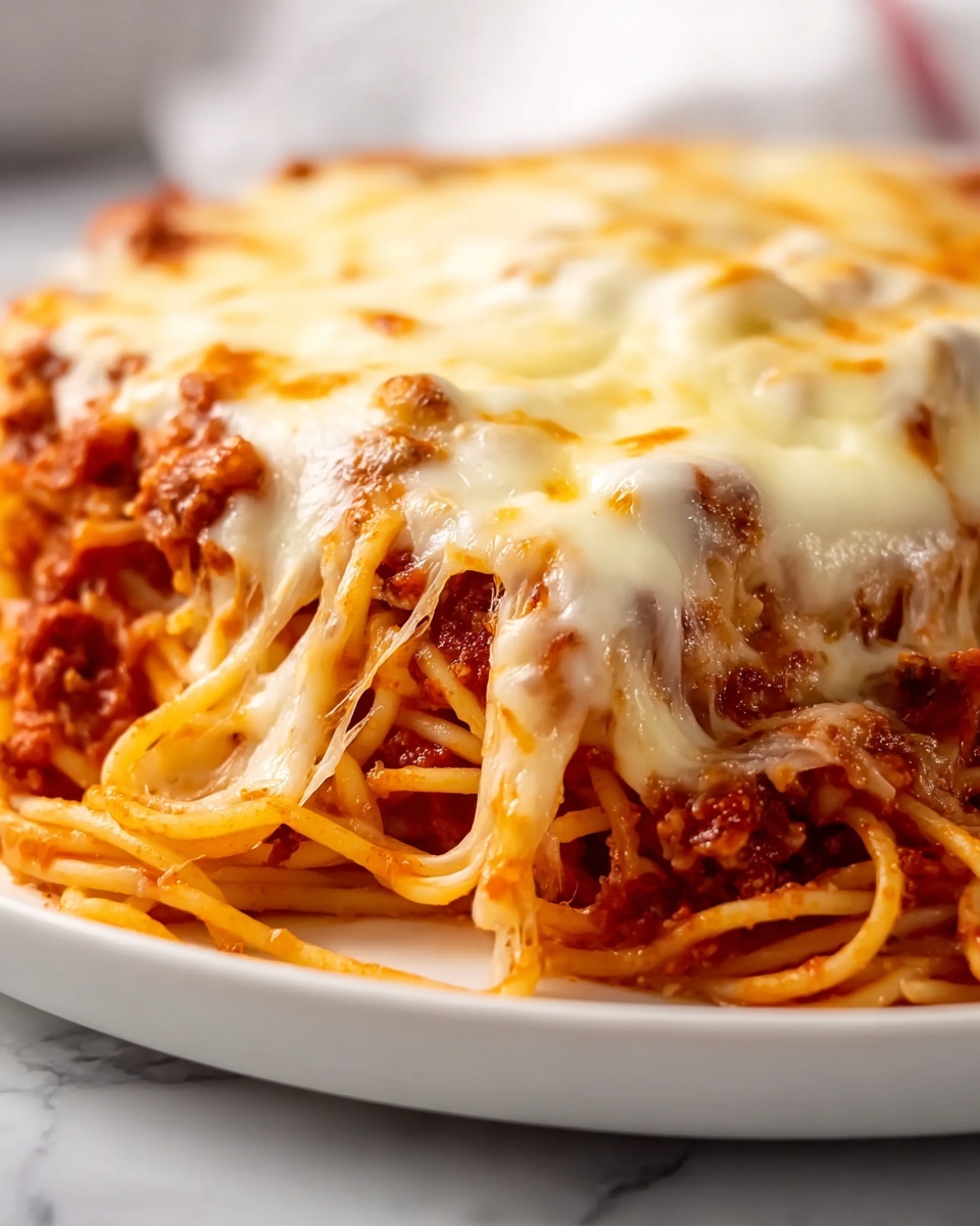 Italian-Style Spaghetti Bake Recipe - Recipe Image
