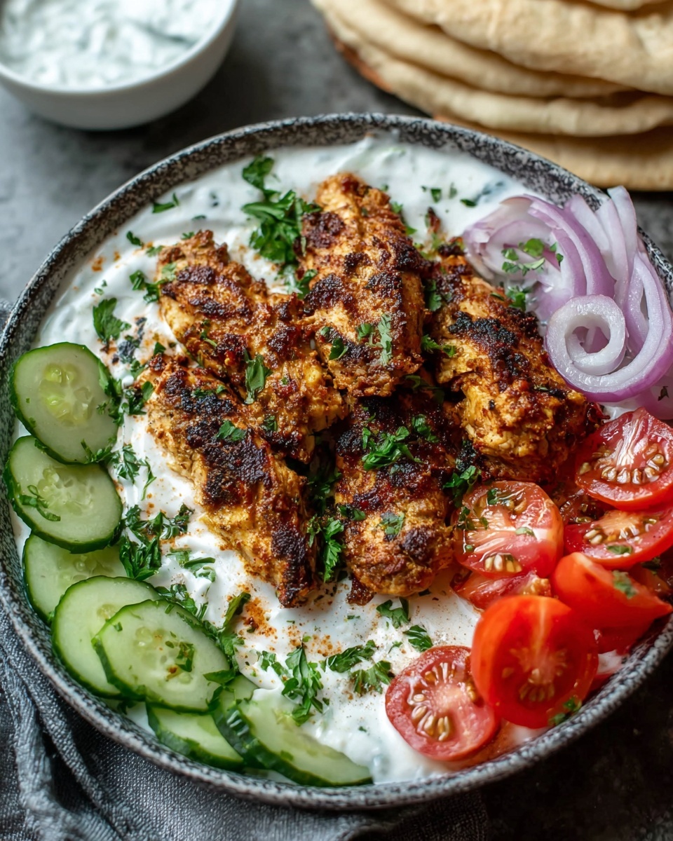Chicken Shawarma with Creamy Garlic Sauce Recipe - Recipe Image