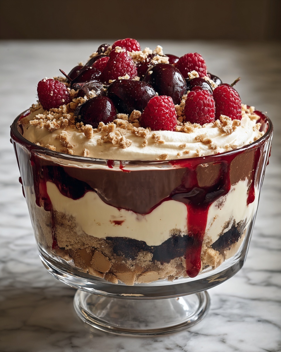 Black Forest Trifle Recipe - Recipe Image