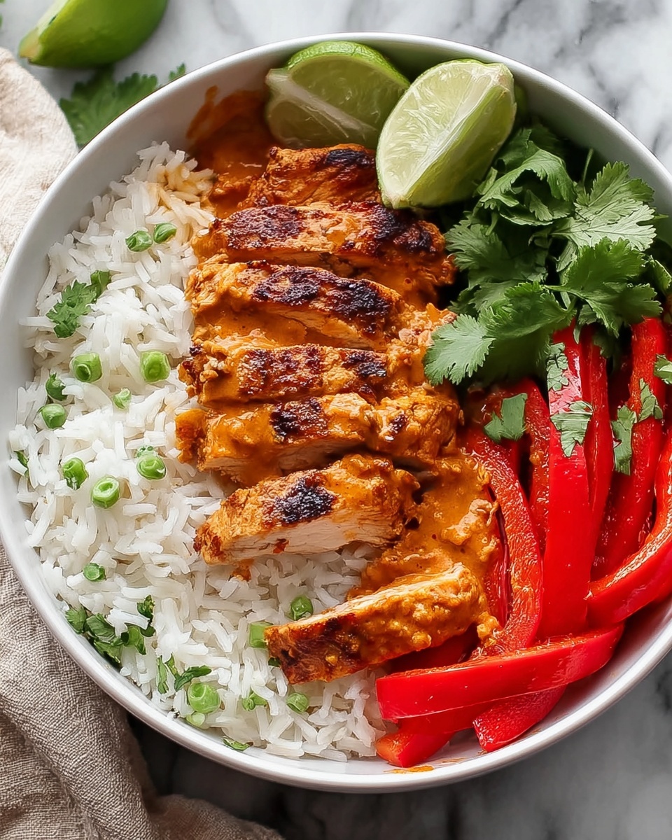 Coconut Chicken Rice Bowl Recipe - Recipe Image