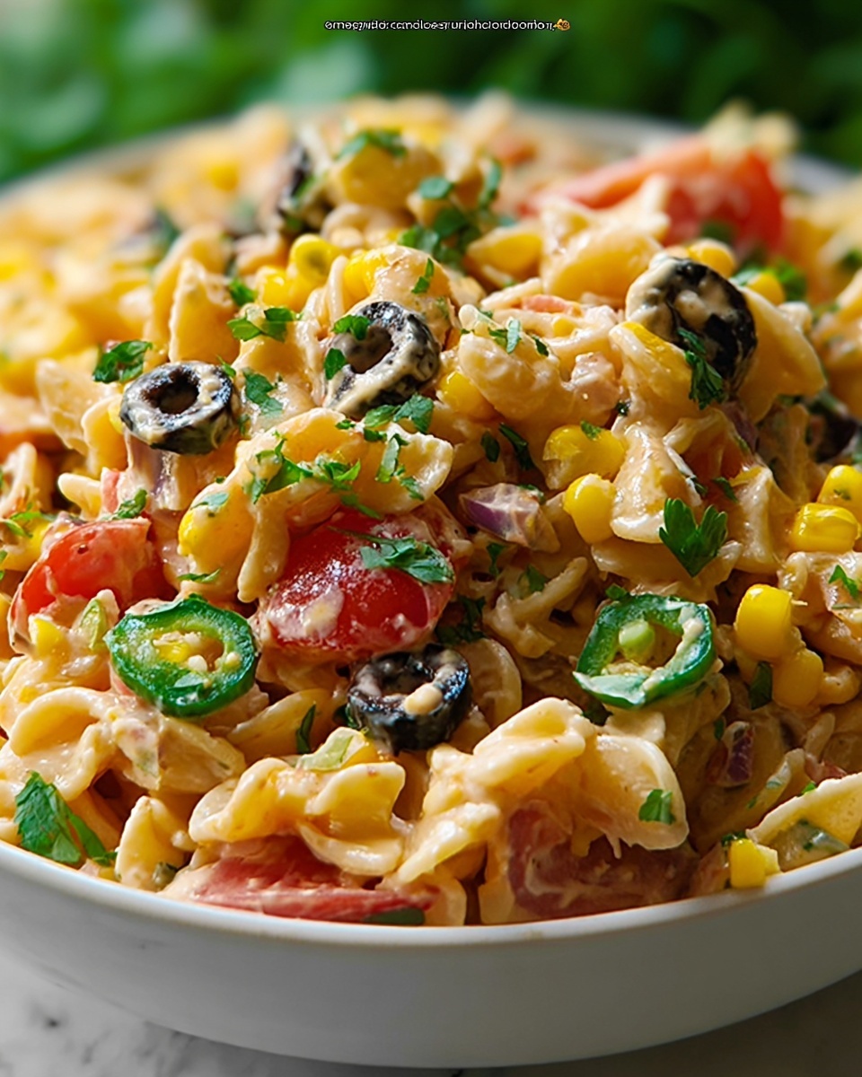 Mexican Macaroni Salad Recipe - Recipe Image