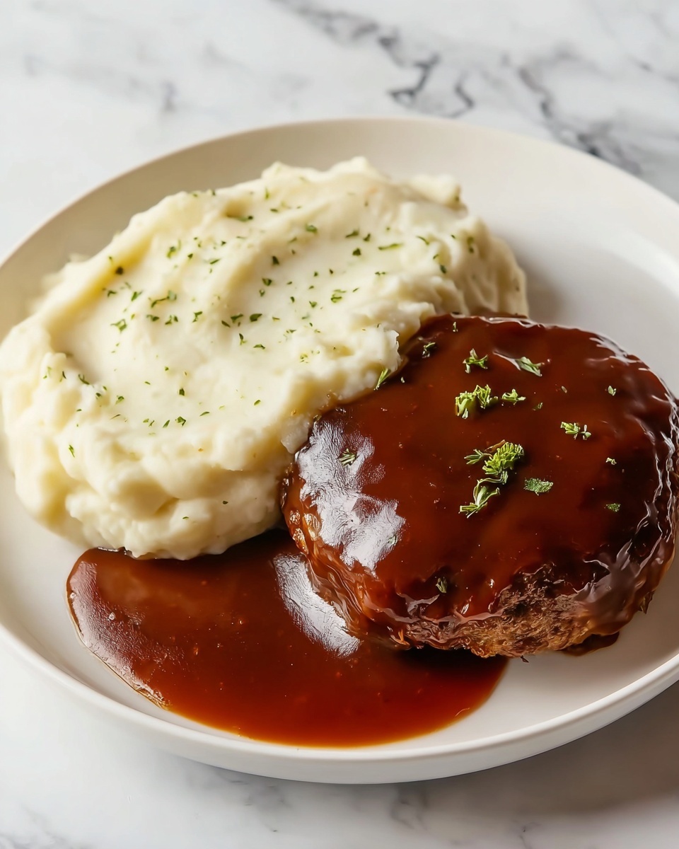 Easy Salisbury Steak Recipe - Recipe Image