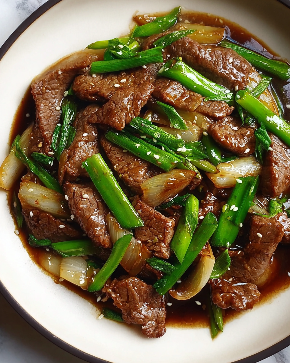 Beef and Onion Stir Fry Recipe - Recipe Image