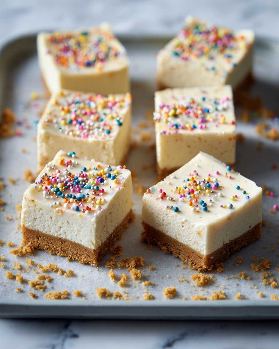 Sugar Cookie Cheesecake Bars Recipe - Recipe Image