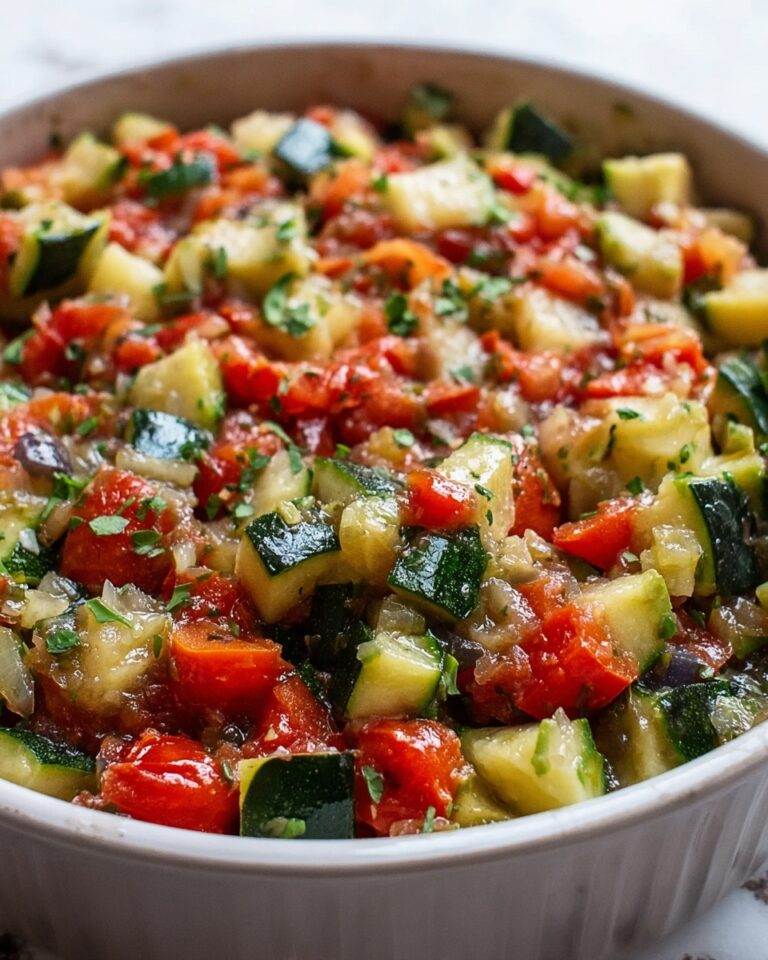 Vegetable Ratatouille: A Colorful and Healthy Mediterranean Dish Recipe