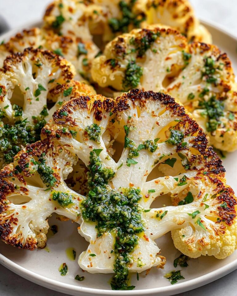 Roasted Cauliflower Steaks Recipe