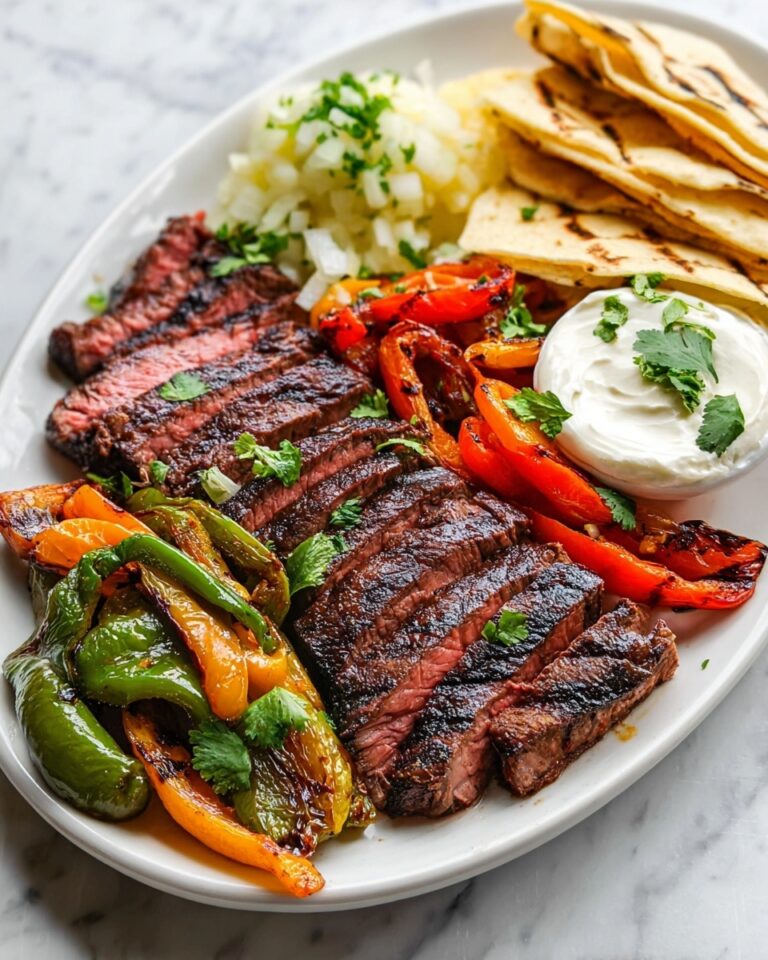 Sizzling Steak Fajitas Recipe