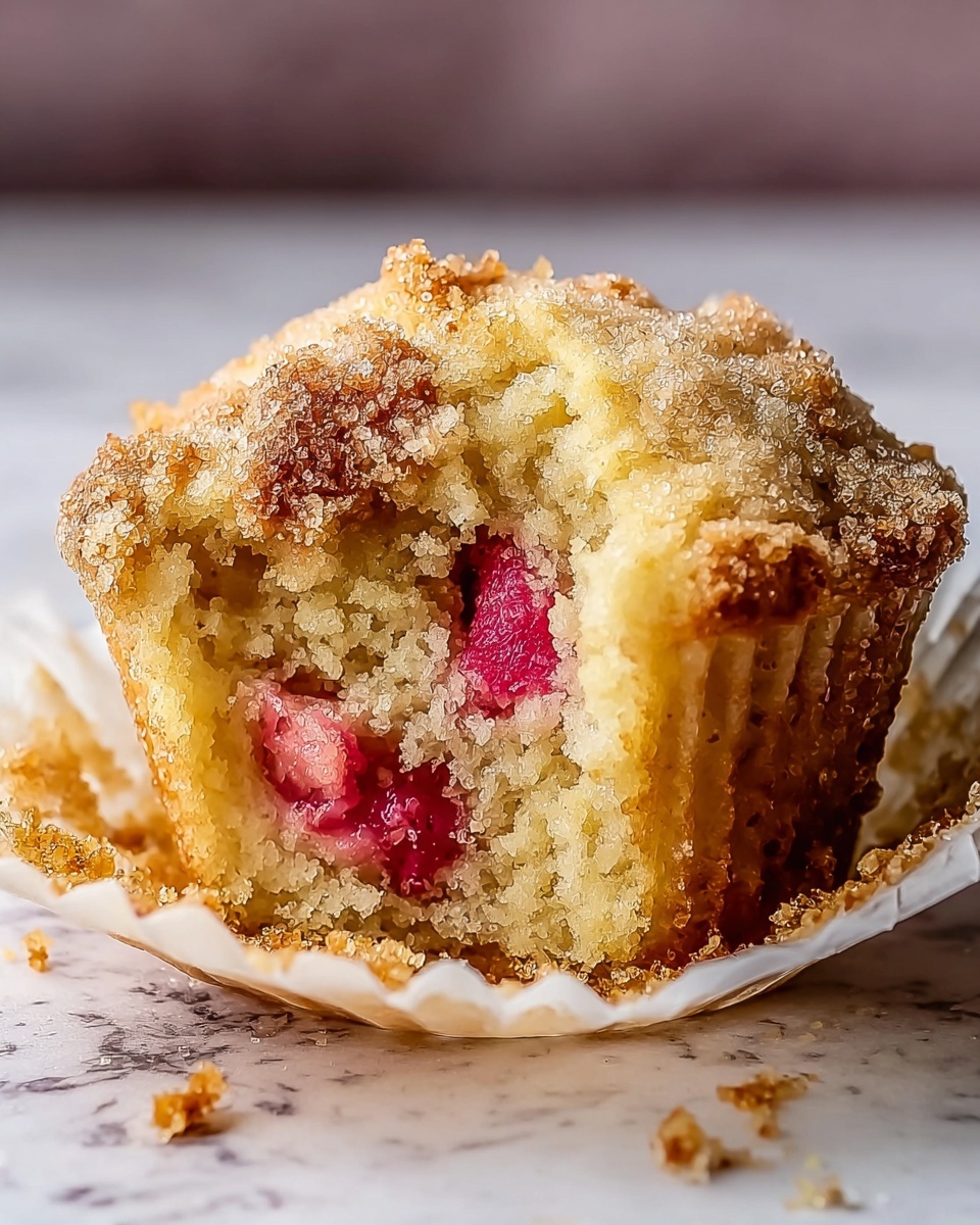 Rhubarb Muffins Recipe - Recipe Image