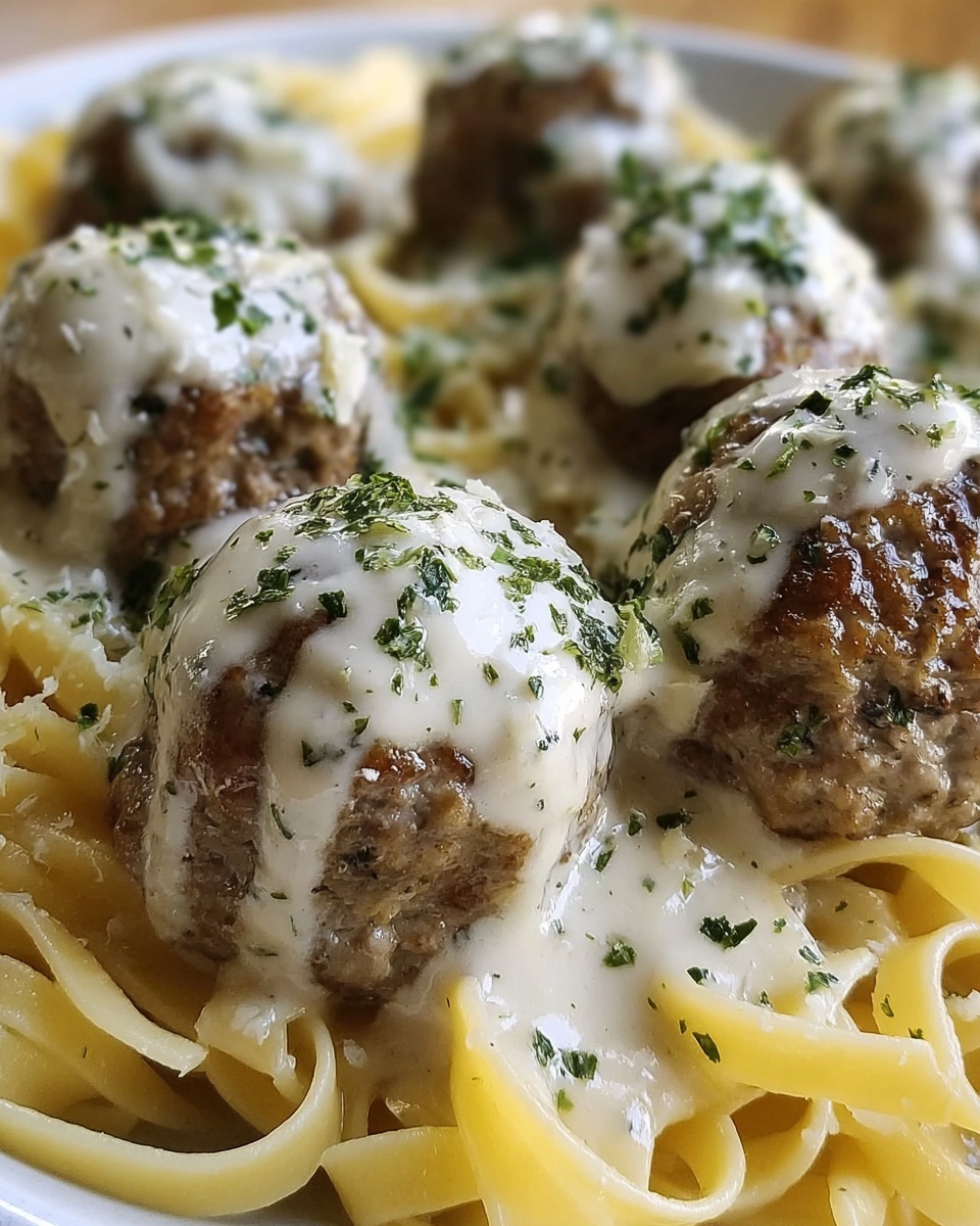 Swedish Meatball Pasta Recipe - Recipe Image