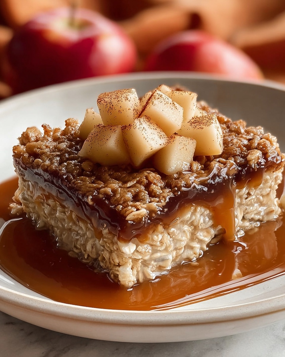 Apple Cinnamon Baked Oatmeal Recipe - Recipe Image