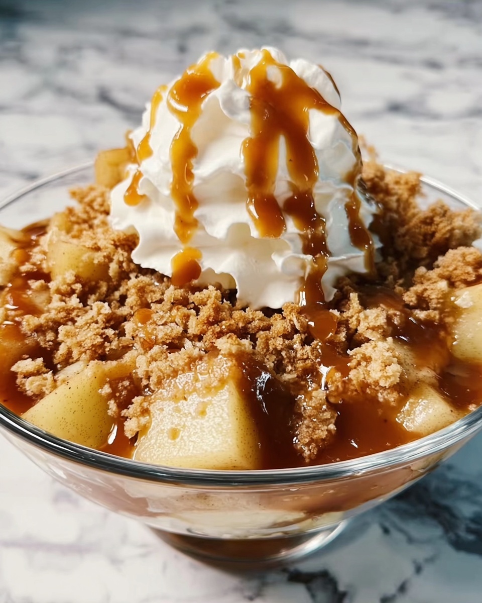 Caramel Apple Crisp Recipe - Recipe Image